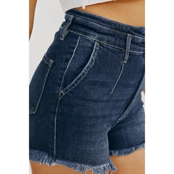 Kan Can Dark High waisted shorts - Picture 5 of 9